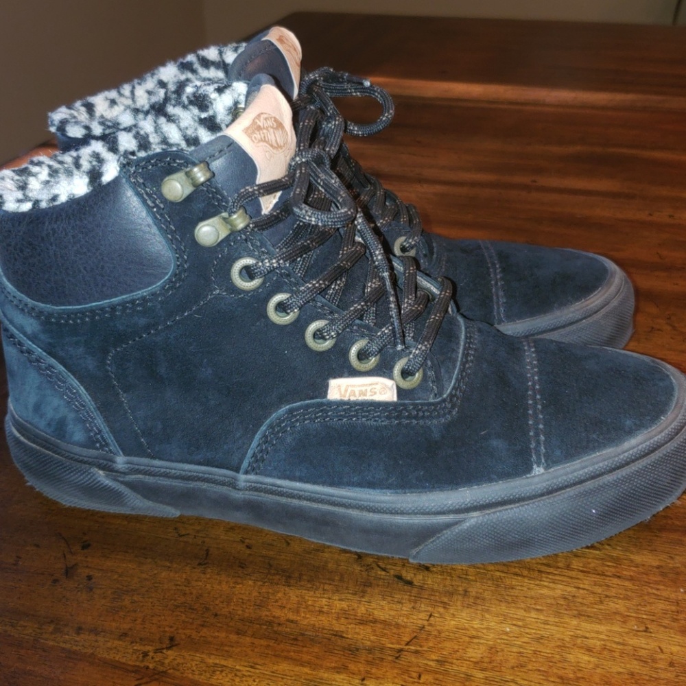 Black Suede Vans